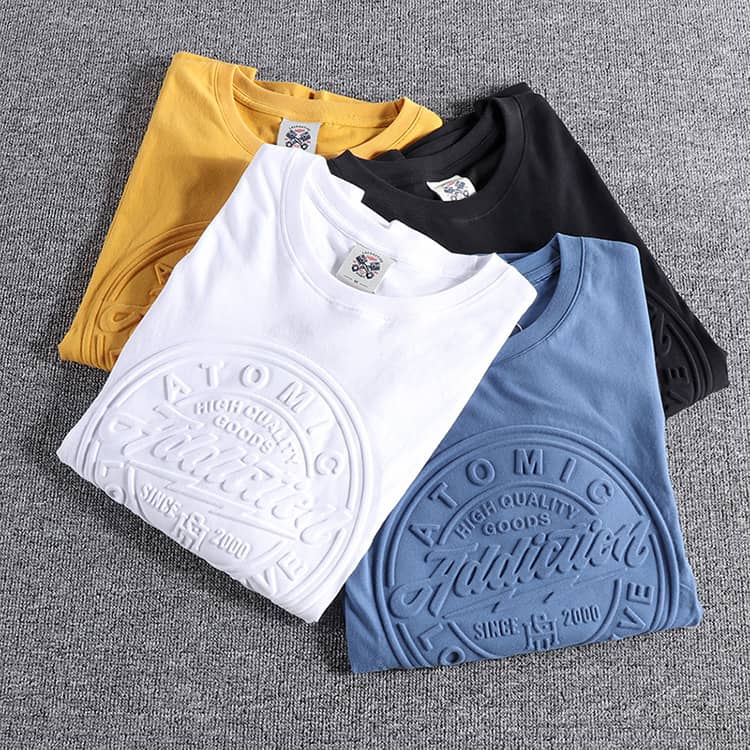 Embossed T Shirts - Garment Printing