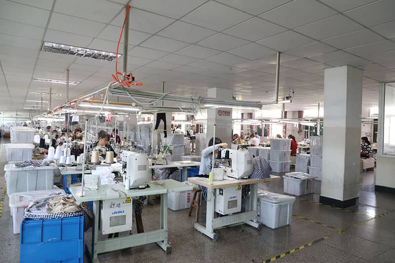 Seamless garments sewing
