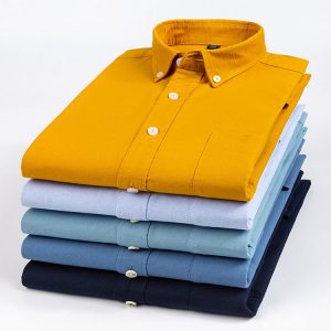 Wholesale custom men’s dress shirts -100% cotton shirts